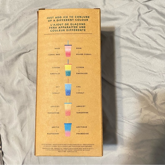 Starbucks 2018 Color Changing Cold Cup Tumbler - Picture 2 of 3
